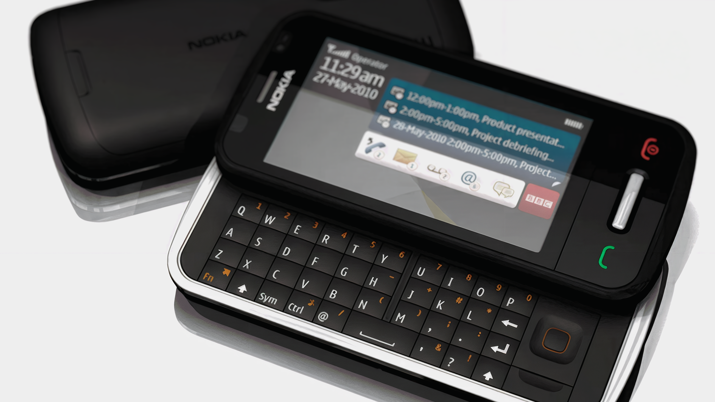 Nokia C6 QWERTY slider